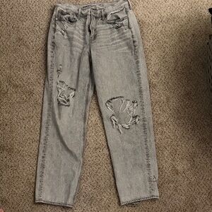 American Eagle Outfitters Light Gray Jeans